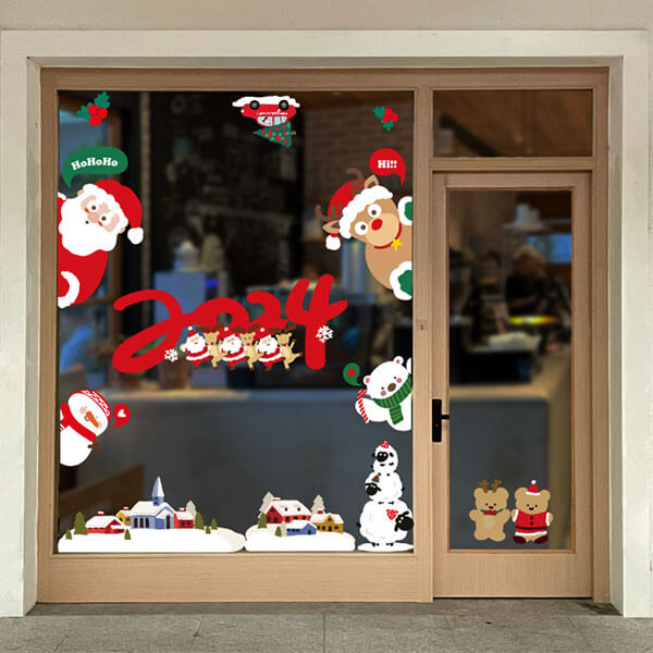 Cheerful Holiday Atmosphere