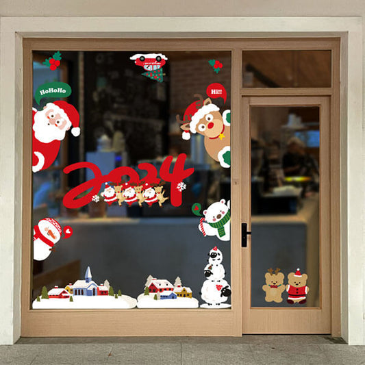 Cheerful Holiday Atmosphere