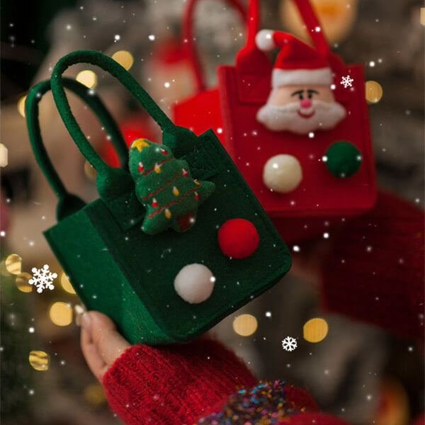 Felt Material Holiday Bag
