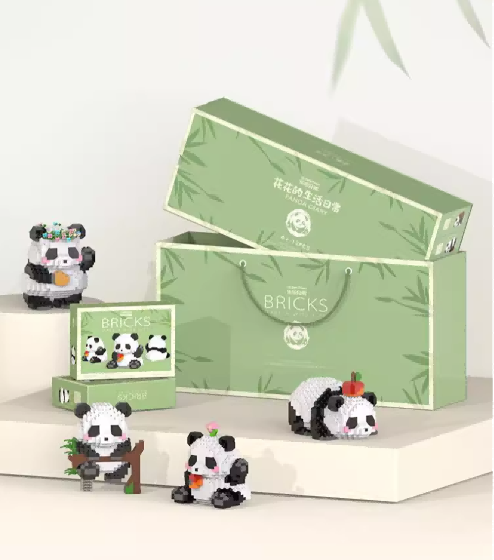 Blocs de construction Panda Micro