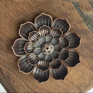 Zen Lotus Incense Burner