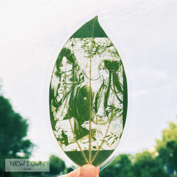 Heaven Official's Blessing Leaf Art Decoration