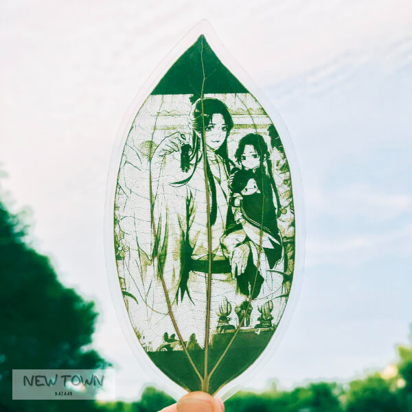 Heaven Official's Blessing Leaf Art Decoration