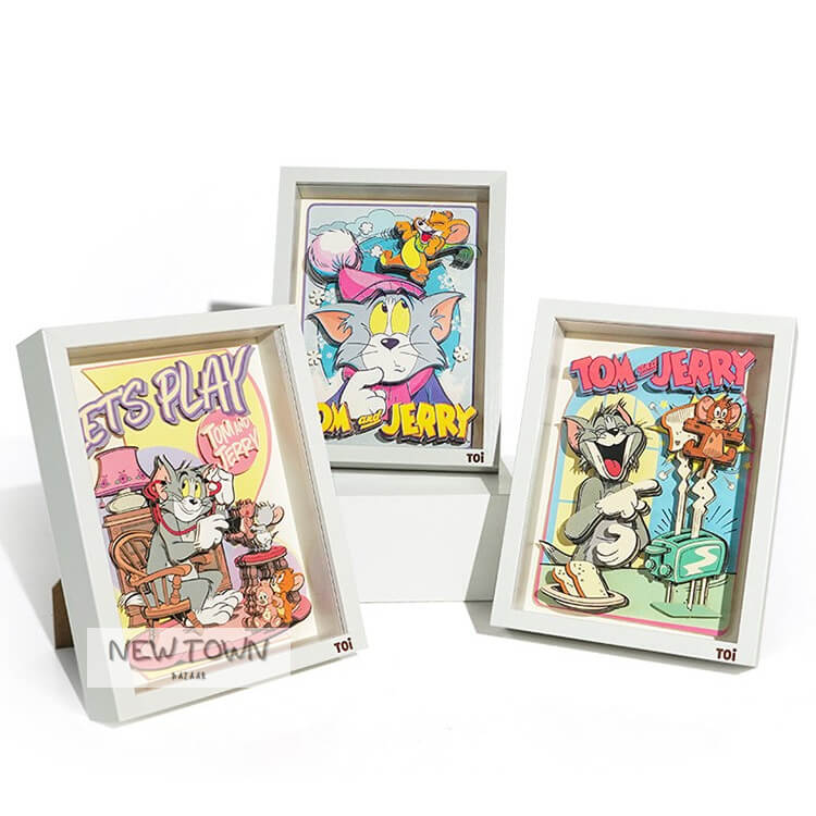Tom and Jerry Multilayer Collage Puzzle