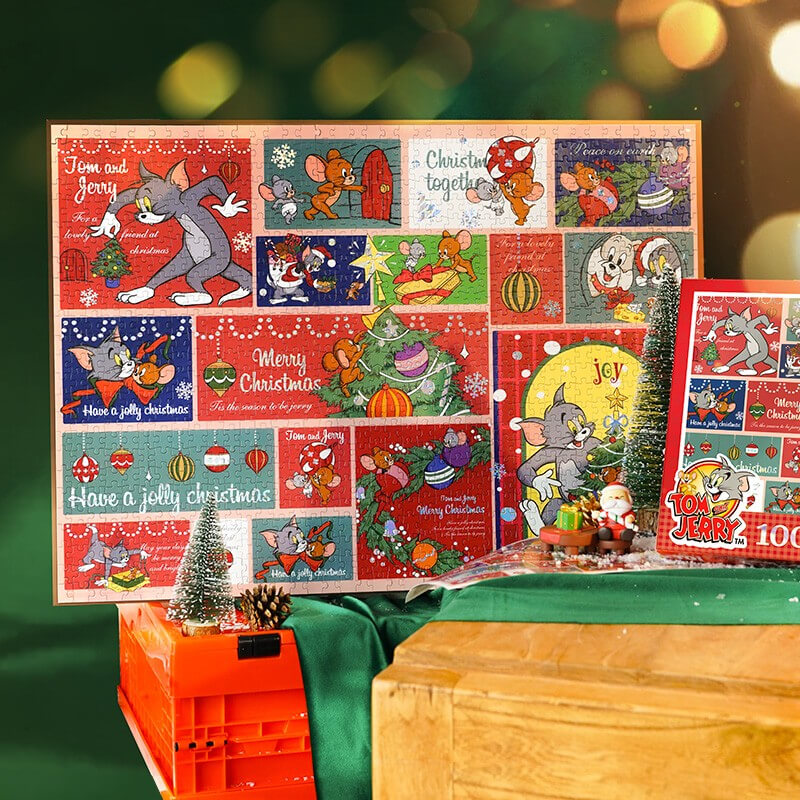Tom and Jerry Christmas Eve Puzzle