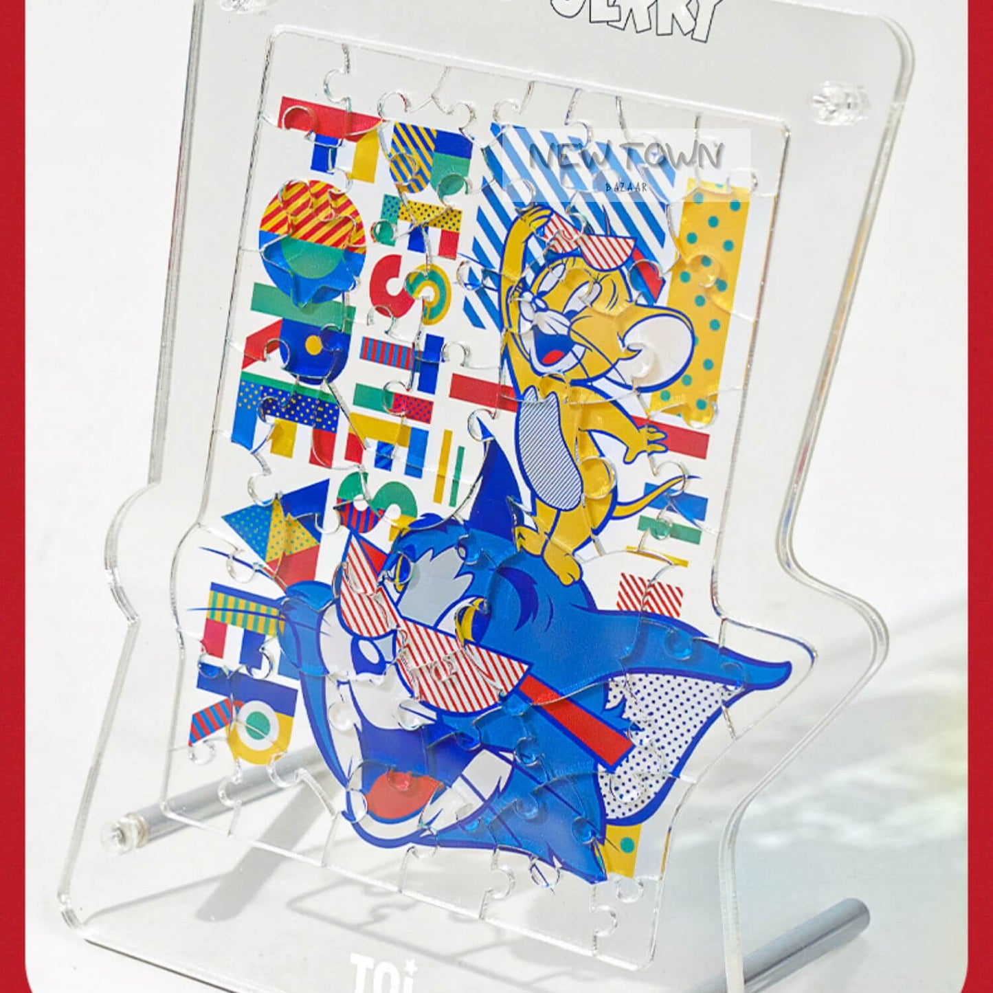 Tom and Jerry Irregular Outline Puzzle