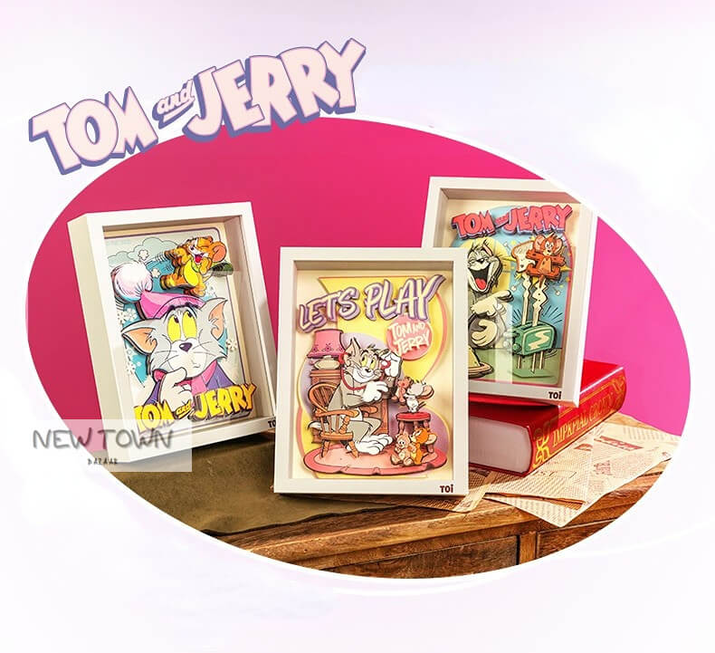 Tom and Jerry Multilayer Collage Puzzle