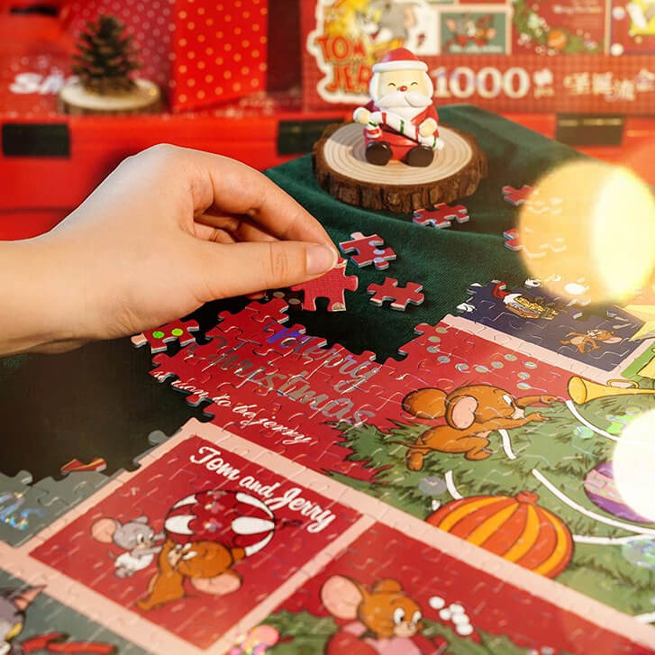 Tom and Jerry Christmas Eve Puzzle