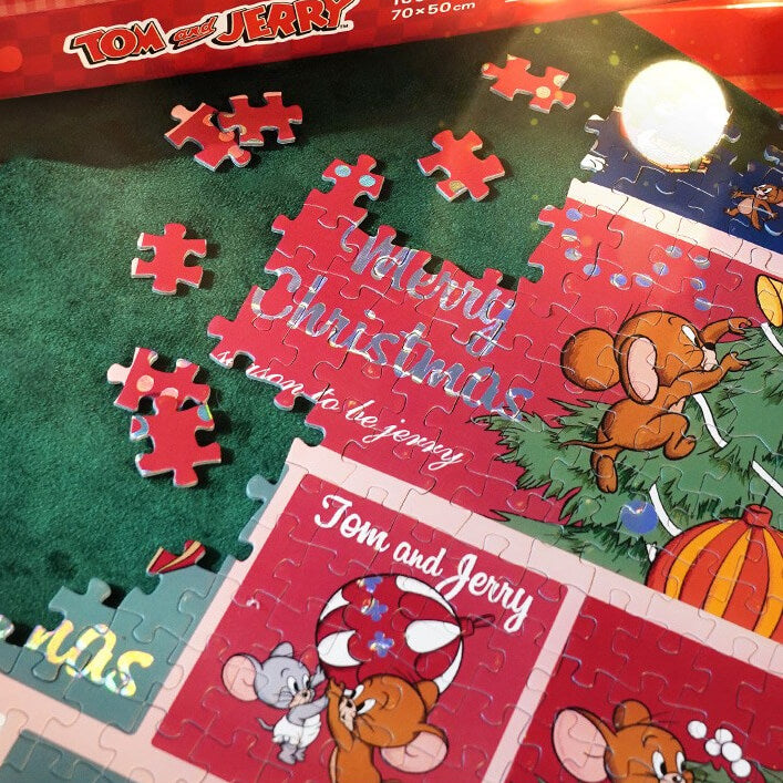 Tom and Jerry Christmas Eve Puzzle