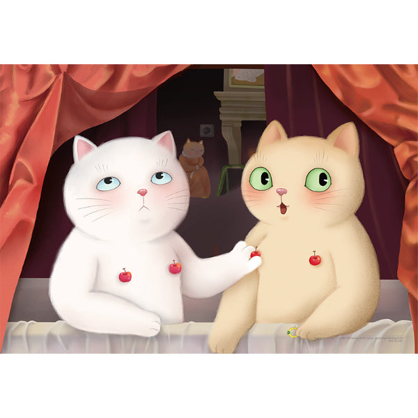 Cute Cat Jigsaw Puzzles-Version-Gabrielle D'Estrées and One of Her SistersTOINEW TOWN BAZAAR