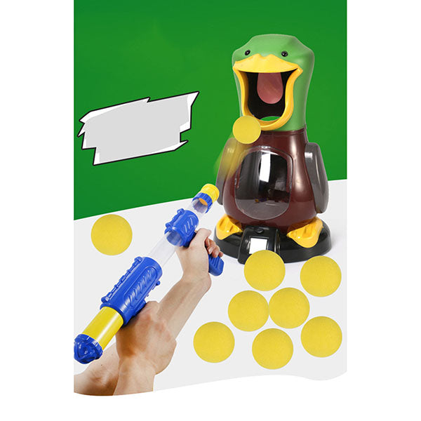 Feed the Hungry Duck Kids Shooting Toy
