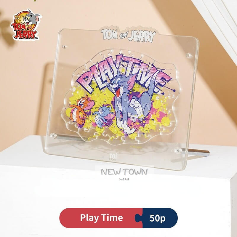 Tom and Jerry Irregular Outline Puzzle