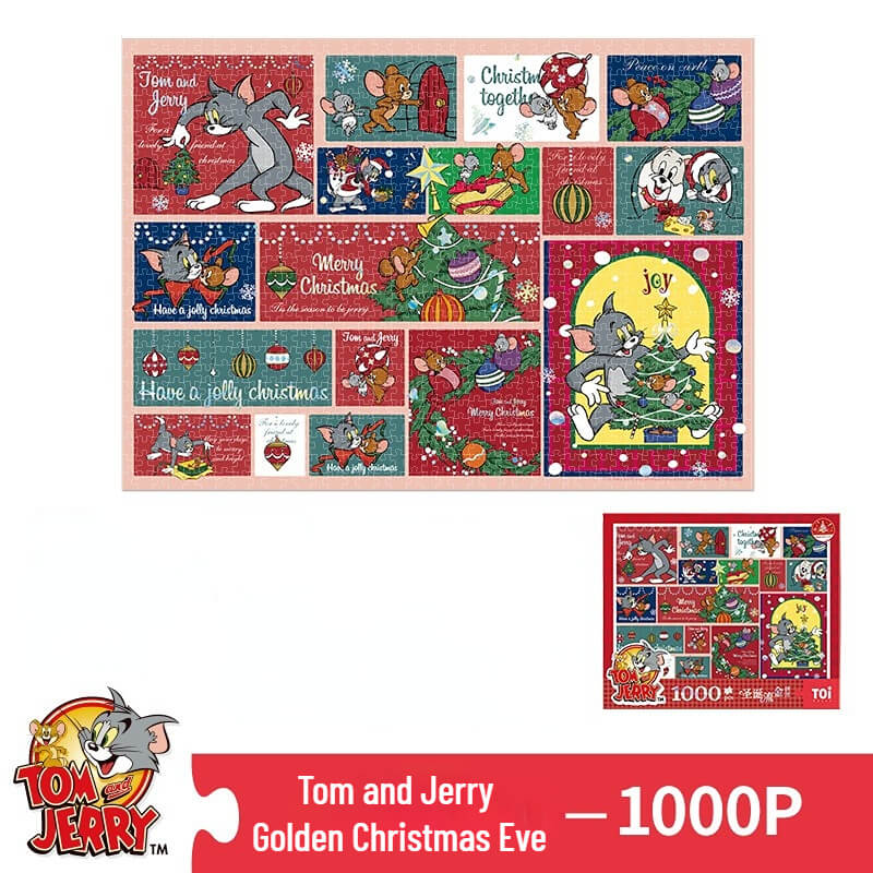 Tom and Jerry Christmas Eve Puzzle