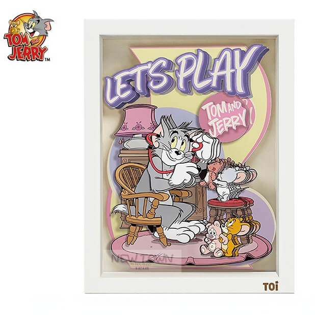Tom and Jerry Multilayer Collage Puzzle