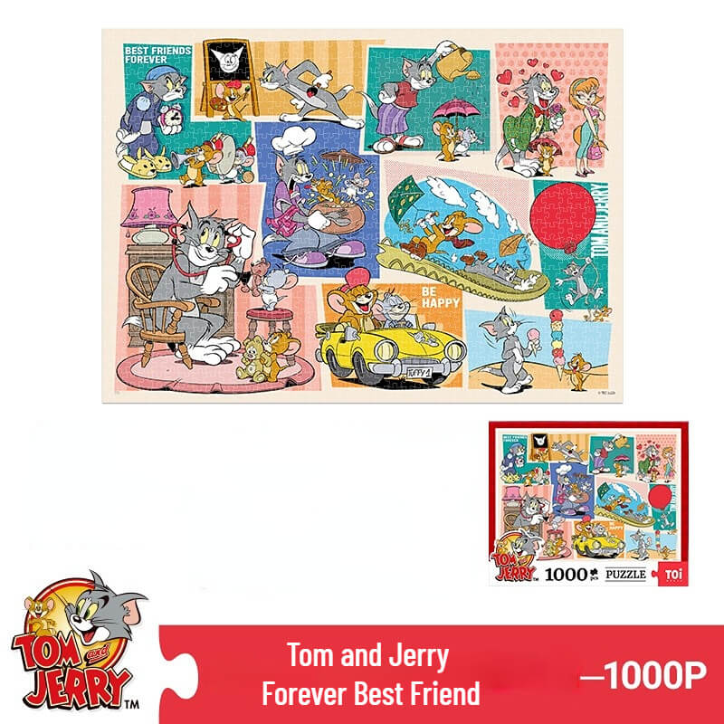 Tom and Jerry Christmas Eve Puzzle