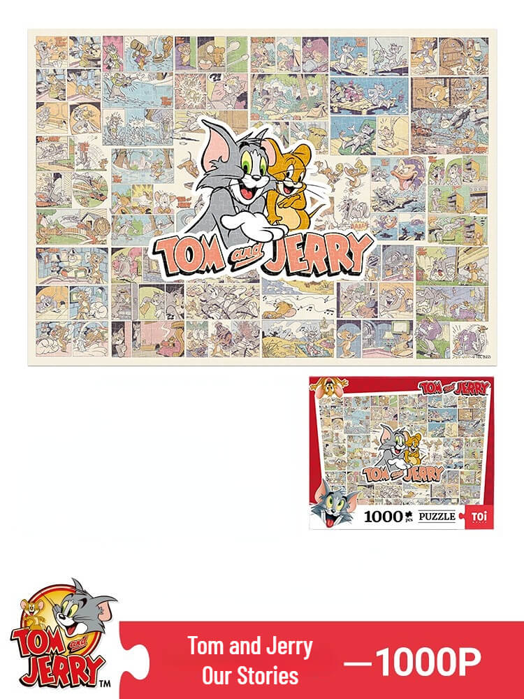 Tom and Jerry Christmas Eve Puzzle