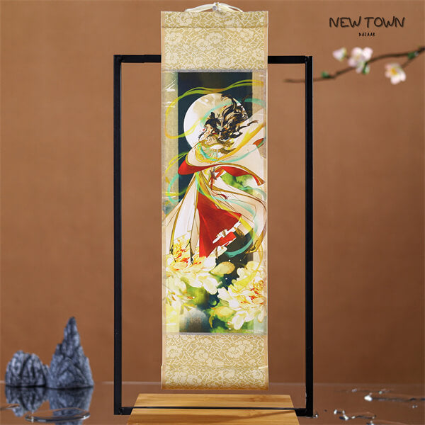 Heaven Official's Blessing XieLian Mini Scroll Wall Art - Exquisite Illustrations Small Size Wall Hanging