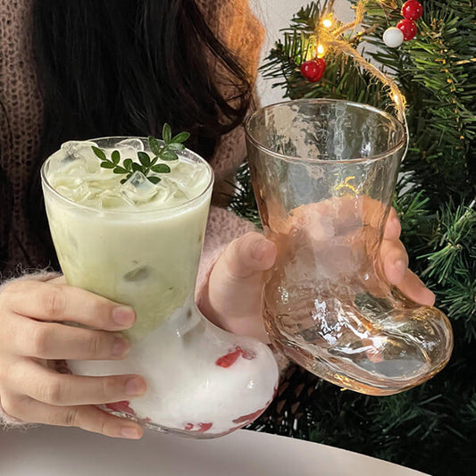 Boot-Shaped Glass Mug