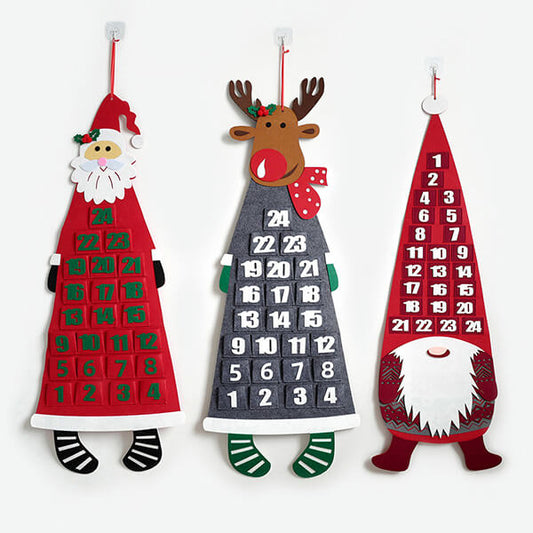 Felt Christmas Countdown Calendar