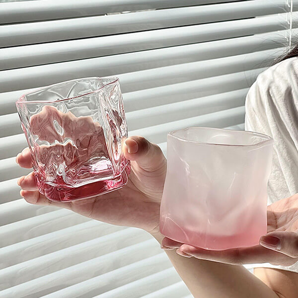 Twisted Glass Tumbler