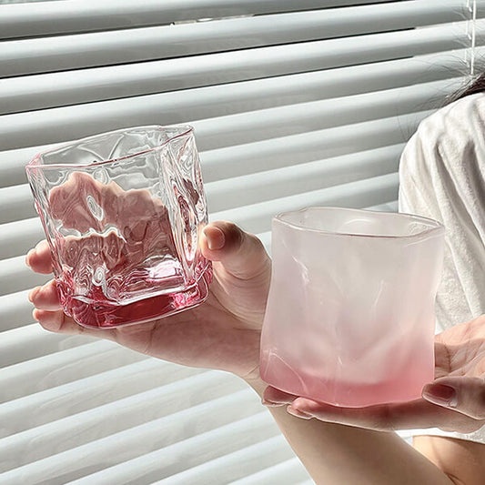 Twisted Glass Tumbler