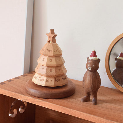 Solid Wood Christmas Tree