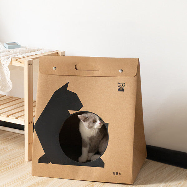 Eco-Friendly Paperboard Cat Nest