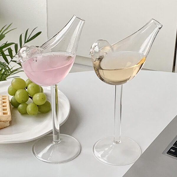 Unique Glass Goblet Design