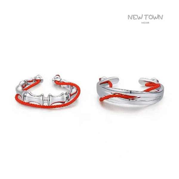 Heaven Official's Blessing Huacheng and Xielian 925 Sterling Silver Collectible Rings