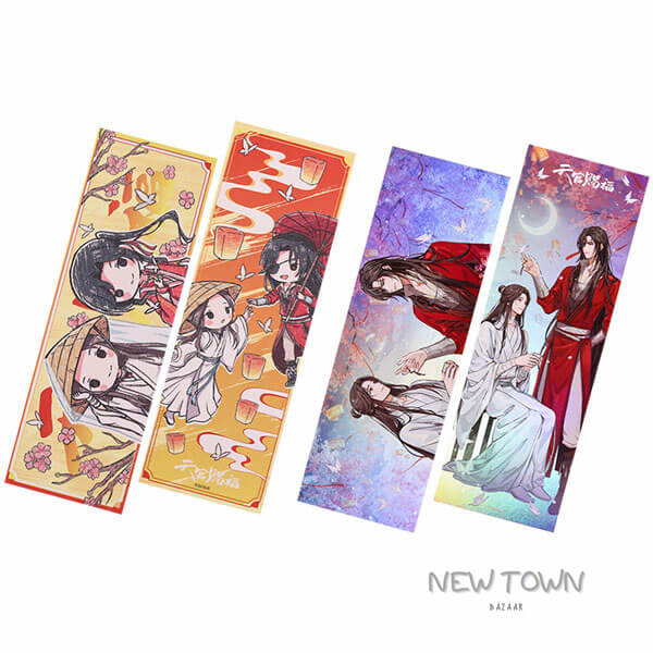 Heaven Official's Blessing Huacheng and Xielian Shikishi Colored Paper Collectibles
