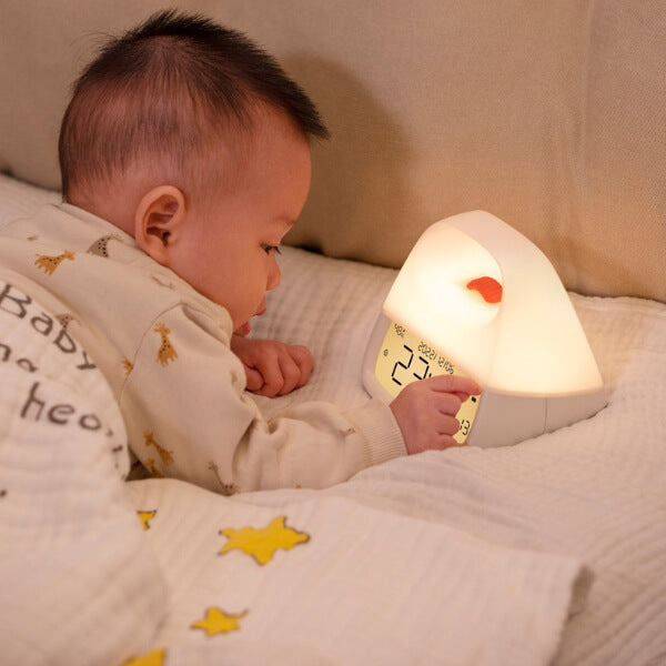 Luminous Night Clock Portable Night Light Alarm Clock