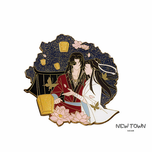 Heaven Official's Blessing Night-Glow Metal Badge Collectible Badge