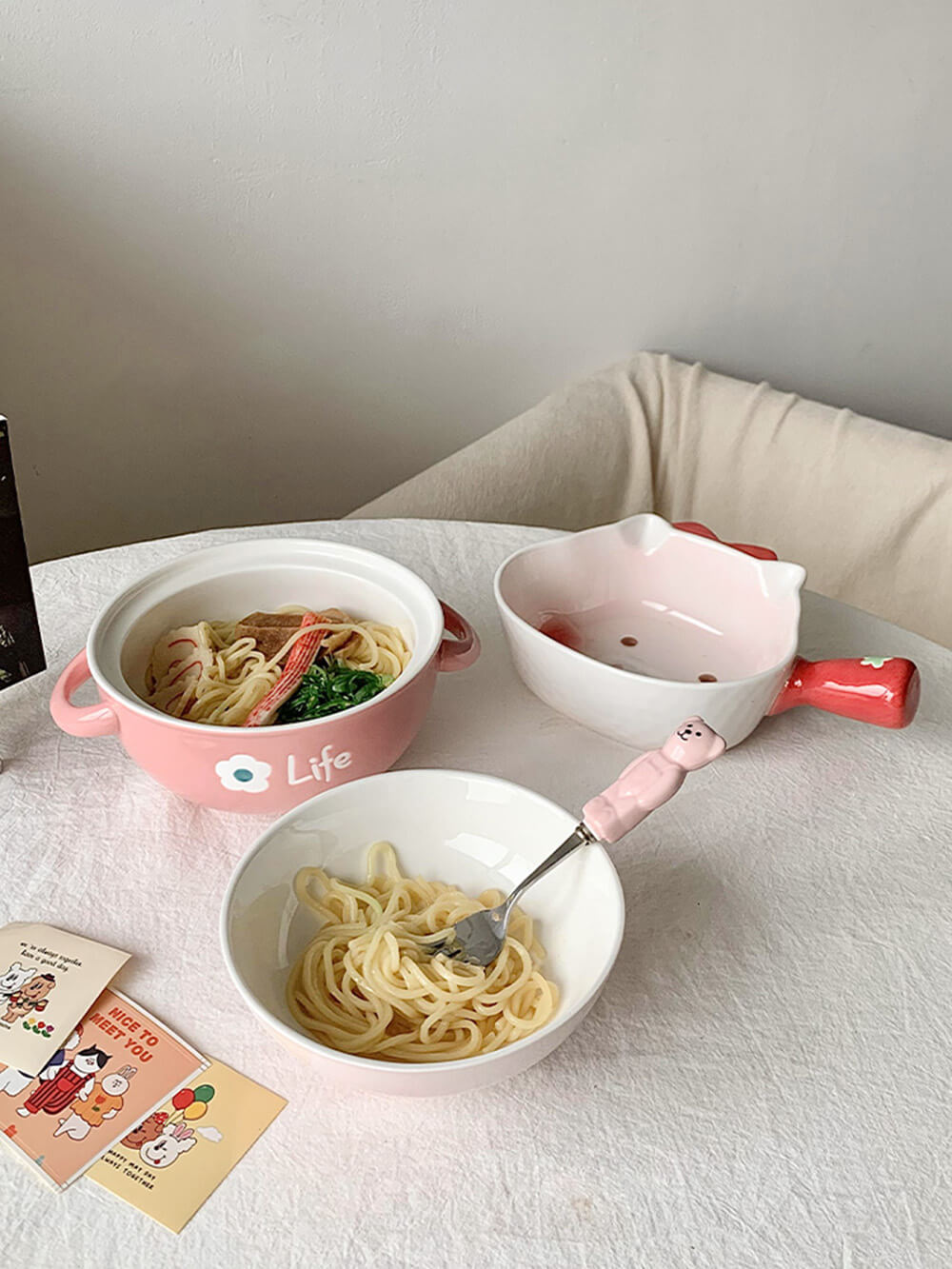 Ceramic Noodle Bowl