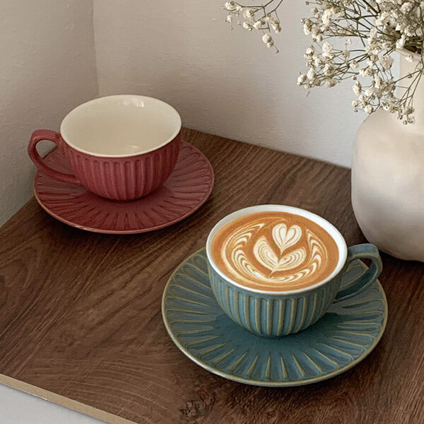 Striped Ceramic Drinkware