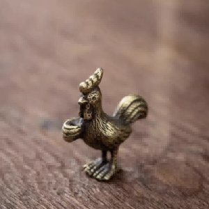 Tiny Zodiac Animal Bronze Statuettes