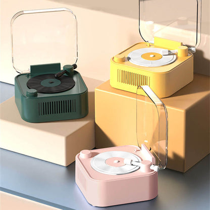 Vintage Record Player Bluetooth Speaker