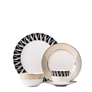 Luxury Cup and Saucer Cutlery Set