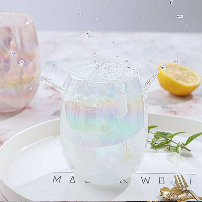 Eggshell Laser Egg Glass-Pink