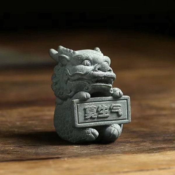 Lion Shape Blessing Table Decoration