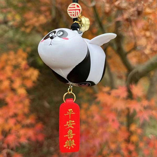 Animal Shaped Car Pendant - Panda Tiger