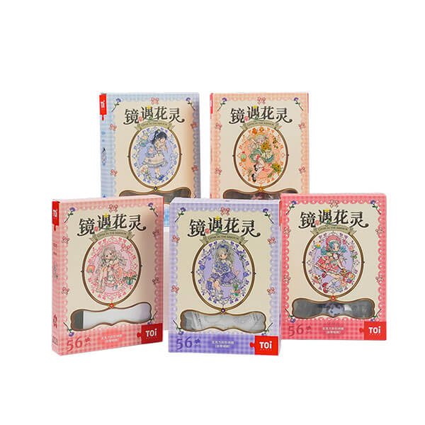 Flower Genie in the Mirror Creative Acrylic Jigsaw Puzzle