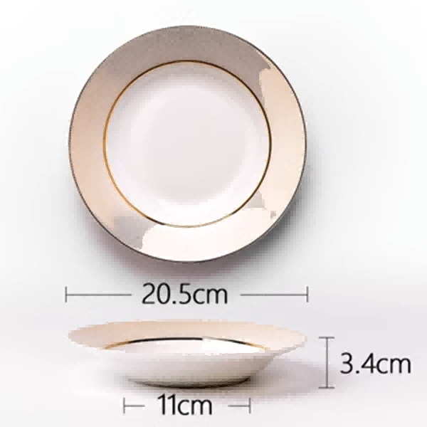Ensemble de couverts de luxe avec tasse et soucoupe