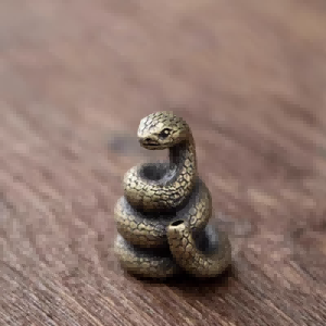 Petites statuettes en bronze d’animaux du zodiaque