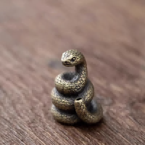 Tiny Zodiac Animal Bronze Statuettes
