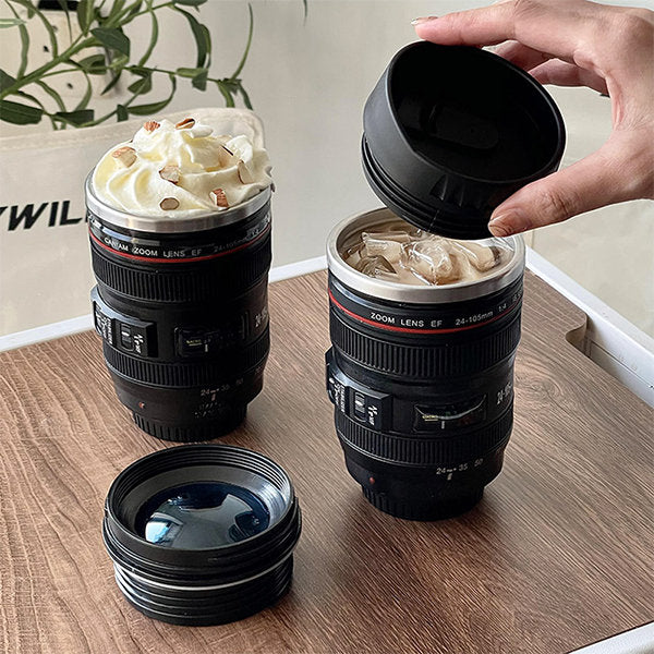 Tasse pour appareil photo - Acier inoxydable