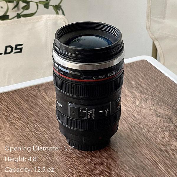 Tasse pour appareil photo - Acier inoxydable