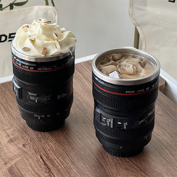 Tasse pour appareil photo - Acier inoxydable