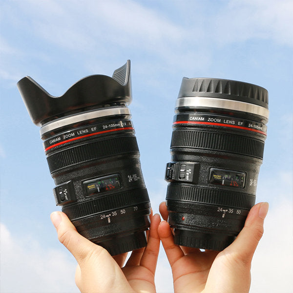 Tasse pour appareil photo - Acier inoxydable