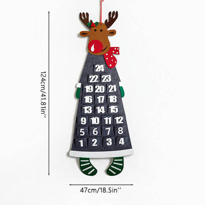 Holiday Countdown Decor Rudolph the Reindeer