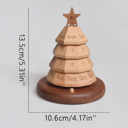 Handcrafted Wooden Calendar
